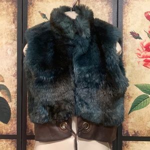 Luxury Miss Sixty Faux Fur Vest
